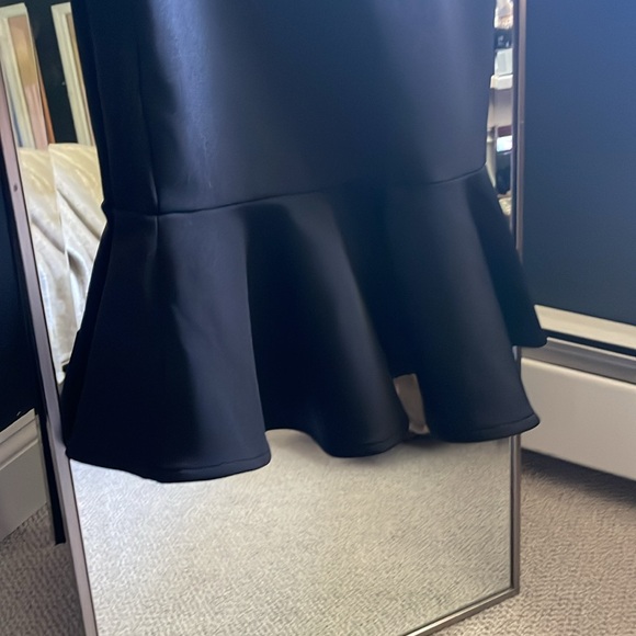 Bailey Black Mermaid Midi Bodycon Dress - Black l M - Picture 3 of 7